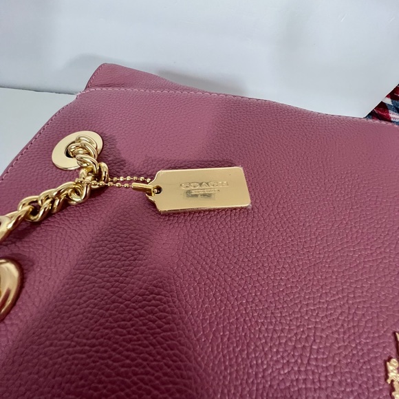 NWT COACH CHAIN TOTE HANDBAG  PURSE 57107 - Picture 12 of 13